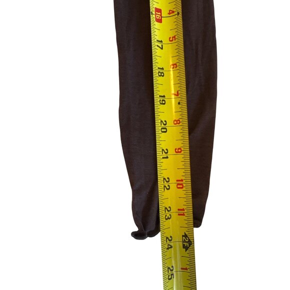 Skims Sheer Modal Maxi Dress L Phoenix Brown Long Sleeve Stretch Loungewear NWT - Picture 11 of 11